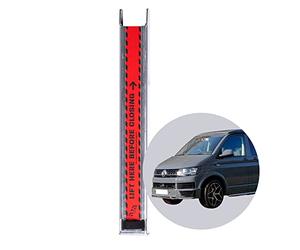 040 Parts Verbesserter Heckklappenaufsteller kompatibel für VW T5, T6, T7 Transporter Zubehör oder Multivan mit Breiten Dämfern Zubehör Heckklappenunterstützung Heckklappenständer