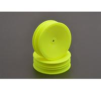 1:10 Felgen Offroad Front 2WD - 12mm Sechskant Slim - Neon Gelb- (1 Paar)