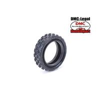 1:10 Schumacher Cut Stagger - 2WD Frontreifen -Low Profile- silber (2)