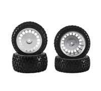 1/10 Tires W/alum Dish Wheel Rims For Td4/df03/df02/tt02b/dt03/dt02/db01 Tornado Epx Off-road Car,s