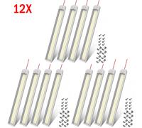 1-20X 12V LED Streifen Leuchte 144-LEDs Auto KFZ Van VOLT Stablampe Lichtleiste