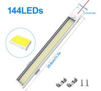 1-20X 12V LED Streifen Leuchte 144-LEDs Auto KFZ Van VOLT Stablampe Lichtleiste