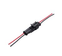 1-4x Auto Stecker Steckverbindung Steckverbinder 2-Polig Wasserdicht KFZ-Kabel