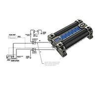 1 BOSS AUDIO SYSTEMS CAP8 CAP 8 Hybrid-Chrom Kondensator Car Audio 8 Farad