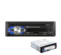 1 Din Autoradio DVD VCD CD-Player Bluetooth 12V Stereo MP3-Player SD/USB/AUX-in In-Dash Hand Free