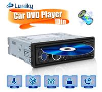 1 Din CD DVD Autoradio mit Bluetooth Freisprech USB SD AUX AM FM MP3 Player