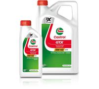 1 L + 5 L = 6 LITER CASTROL GTX 5W-40 A3/B4 MOTOR-ÖL MOTOREN-ÖL