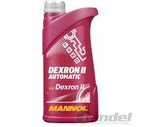 1 LITER MANNOL ATF ÖL ROT DEXRON 2 II D AUTOMATIK GETRIEBEÖL SERVOÖL HYDRAULIKÖL