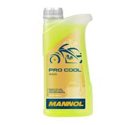 1 Liter MANNOL Pro Cool Kühlflüssigkeit gelb Kühlerschutz Motorrad Roller Quad