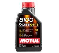 1 Lt Motoröl Auto 8100 X-Cess gen2 5W-40 MOTUL 100% Kunststoff Acea A3/B4