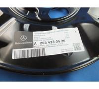 1 ORIGINAL MERCEDES ABDECKBLECH ANKERBLECH HINTEN RECHTS A2034230420 Schutzblech