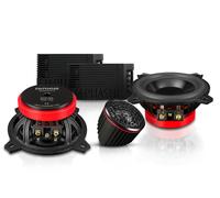 EMPHASER Monolith ECP-M4 - klangstarkes 10 cm 2-Wege Lautsprecher Komponentensystem mit 70 W RMS