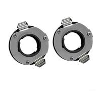 1 Paar H7 LED-Sockel-Adapterhalter für Geely für Sagitar für Lavida, entworfen, um mit gängigen H7-LED-Glühbirnen-Fußabdrücken und Montagestilen zu arbeiten