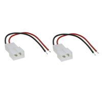1 Paar Lautsprecheradapter Stecker Kabel für Dacia Opel Renault Seat Skoda VW
