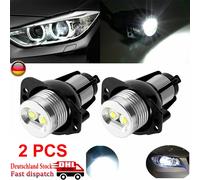 1 Paar LED ANGEL EYES STANDLICHT RINGE MARKER TOURING für BMW E90 E91 6W Weiß