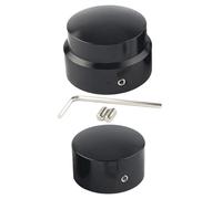 1 paar Motorrad Hinterachse Mutter Abdeckungen for Harley-Davidson CVO Dyna Electra Fat Boy Nacht Zug Sportster Straße Ultra VRSCD(Black)