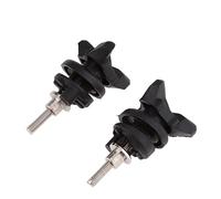 1 Paar Schwarz Windschild Schrauben Verkleidungsschrauben Satz M5 Windschutzscheibe Schraubesatz für BMW R 1200GS 2004-2012, Alu