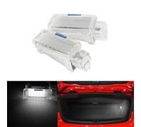 1 Paar Xenon Weiss LED Kofferraumbeleuchtung für VW Phaeton,Skoda Superb 06-09