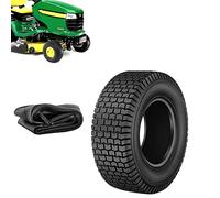 1 Reifen 13 x 5,00 - 6 + Verstärkte Abdeckungen, 4 PR, Reifen für Rasentraktor, Rasenmäher, Garten, Landwirtschaft