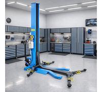 1-Säulen Hebebühne 2,5t portabel ultraflach Säulenbühne 230V PKW VL25F1J 00691