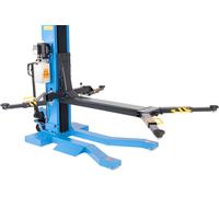 1-Säulen Hebebühne 3t elektrohydraulisch mobil superflach 3000kg Bühne 02353