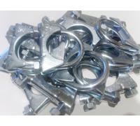 1 Set / 10 Stück Auspuffschellen Bügelschelle M10 / 42 bis 52 mm 10425210