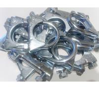 1 Set / 21 Stück M10 Auspuffschellen Bügelschelle M10 40-42-45 mm 1040424521