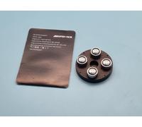 1 SET 4x Original Mercedes AMG Ventilkappen ventilzierkappen mit AMG Wappen NEU