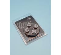 1 SET 4x Original Mercedes Benz Ventilkappen ventilzierkappen auch fur RDK NEU
