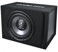 Ground Zero GZIB 250XBR Bassreflex Auto Kofferraum Subwoofer mit Gehäuse