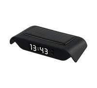 1 Stck Armaturenbrett Uhr Thermometer zum Aufkleben Digitaluhr 24 Stunden mit