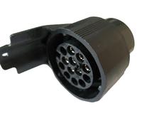 1 Stück - Anhänger-Adapter, 7-polig Stecker auf 13-polig Buchse (8.93€/1Stk)