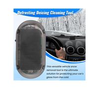 1 StüCk Elektrischer Schnee- und Eiskratzer, Wiederaufladbar über USB, Auto-SchneeräUmwerkzeug, Glas-Enteiser und Schneeschmelzer, Fahrzeugschaber