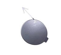 1 Stück Für Polo 5 6R 6C Fließheck Mk5 2010-2013 Frontstoßstange Abschleppöse Haken Kappe Abdeckung Autoteile(Silver)