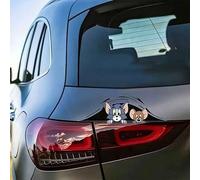 1 Stück Katze und Maus Auto-Außenaufkleber, Tankdeckel-Aufkleber für Autos, Sonnenschutz für Autos, kratzfestes Auto-Außenzubehör, geeignet für Auto-K