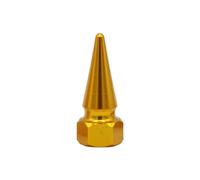 1 Stück YOU.S Ventilkappe Reifenventil Spike in Gold für PKW LKW Motorrad