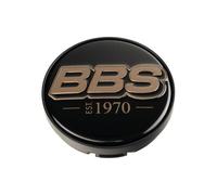 1x BBS Nabendeckel Emblem Felgendeckel 56mm bronze/schwarz 10025040