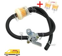 1 x Benzinhahn 5-6mm Ø +3 x Filter 6mm+ 3 x Schlauch 15cm + 6 x Schlauchschellen