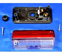 Jokon Umrißleuchte mit Sockel, rot/weiß