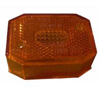 1 x Lichtscheibe Aspöck Flexipoint 1 gelb - Ersatzglas (8.39€/1Stk)