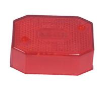 1 x Lichtscheibe Aspöck Flexipoint 1 rot - Ersatzglas (8.22€/1Stk)