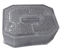 1 x Lichtscheibe Aspöck Flexipoint 1 weiss - Ersatzglas (7.27€/1Stk)