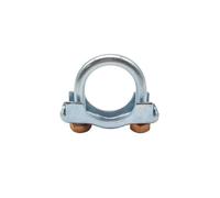 1 x M10 Ø 45 mm Auspuffschelle Bügelschelle Rohrverbinder Kupfermutter für FORD