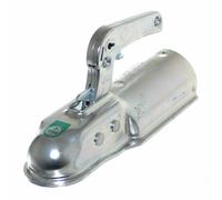 1 Zugkugelkupplung Anhänger Kugelkupplung Zugmaul 1300kg Rund 70mm Trailer Neu