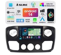 10.1" Android 14 AutoRadio Carplay Navi Für Opel Movano 2 Renault Master 3 NV400