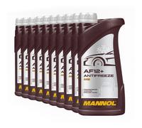 1 Liter MANNOL Longlife Antifreeze AF12+ Kühlerfrostschutz Konzentrat rot