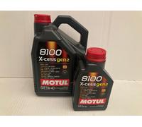 Motoröl MOTUL 8100 X-Cess GEN2 5W40 5L