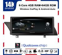 10.24"Android 14 Autoradio 4+64GB Carplay GPS Navi Bluetooth Audi A4 A5 B8 S4 S5