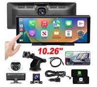 10.26-Zoll Wireless Carplay 4K Apple Android Auto Display Vorne Rückfahrkamera