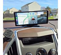 10.26-Zoll Wireless Carplay Apple Android Auto 4K Display Vorne Rückfahrkamera